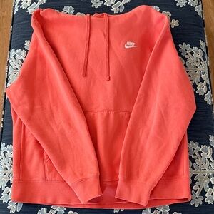 Nike Bright Coral Hoodie Sweatshirt